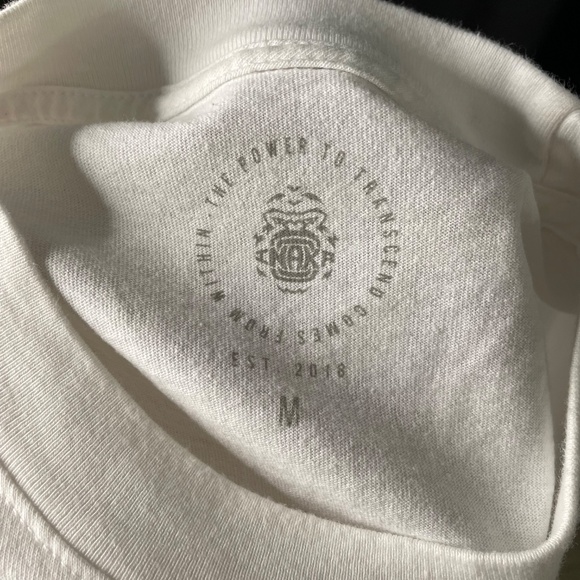 naka Power Men's T-shirt size Medium White - Picture 3 of 3